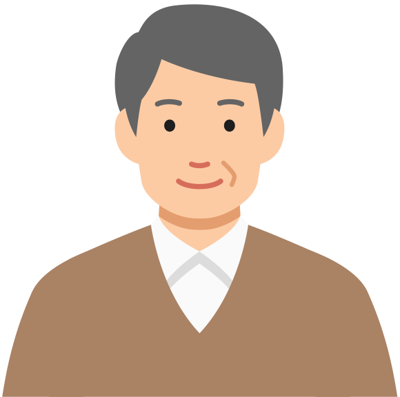 お客様イメージ【60代男性】