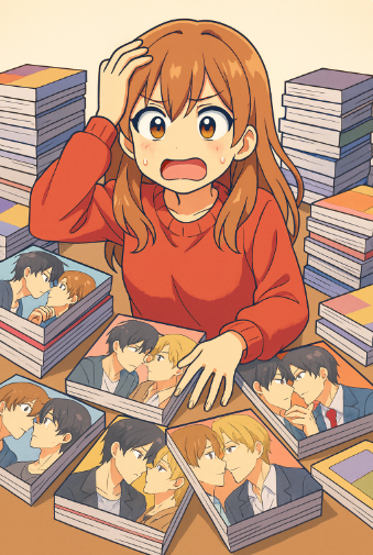 女性向け同人誌のイメージ