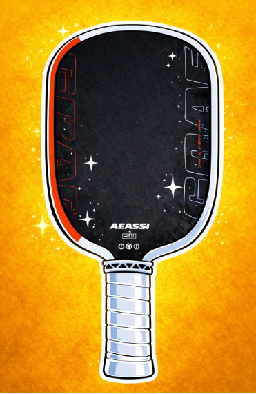 ピックルボールのパドルのイメージ